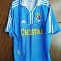Club Sporting Cristal 2000 Adidas Vintage оригинална футболна тениска фланелка размер L екип , снимка 1 - Тениски - 41888331