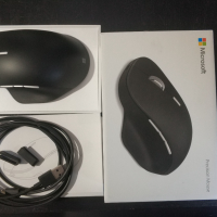 Мишка Microsoft Precision Mouse Black GHV-00006 чисто нова, снимка 1 - Клавиатури и мишки - 36141183