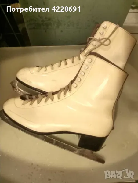 Автентични кожени зимни кънки N 41, снимка 1