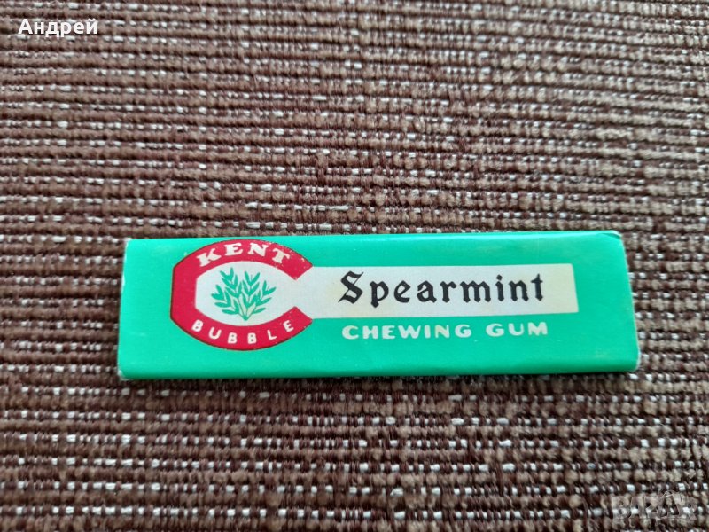 Стара дъвка Spearmint Kent, снимка 1