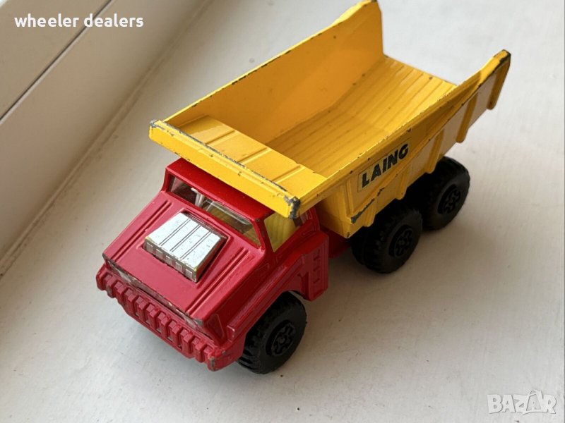 Метална количка Matchbox 1973 BIG TIPPER K-4 LAING, снимка 1