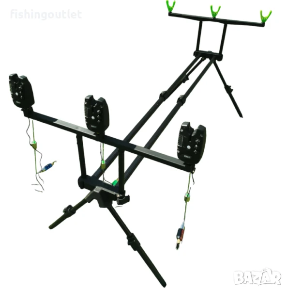 Топ комплект на FILSTAR - Стойка, три сигнализатора и три светещи обтегачи, снимка 1