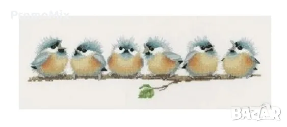 Гоблен Heritage Crafts VPCL703-A Valerie Pfeiffer Harmonies творчески Комплект за бродерия Сини сини, снимка 1