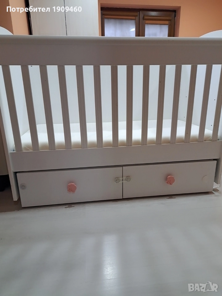 детско легло + матрак, снимка 1