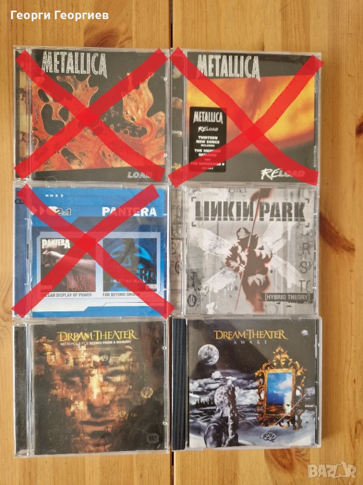 Рок и Метъл CD дискове първи преси, снимка 1