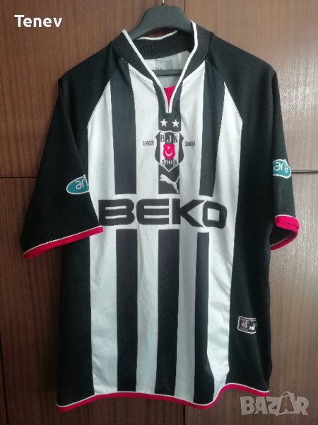 Besiktas Daniel Pancu #9 Puma оригинална юбилейна тениска фланелка Бешикташ 1903-2003 екип , снимка 1