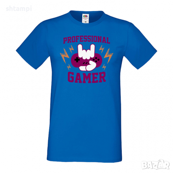 Мъжка тениска Professional Gamer, снимка 1