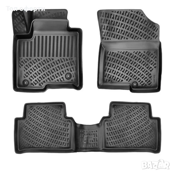 Гумени стелки RizLine съвместими с Kia Sorento 2021-, снимка 1