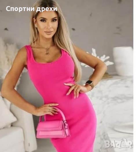 летни роклички по тялото с голяма еластичност, снимка 1