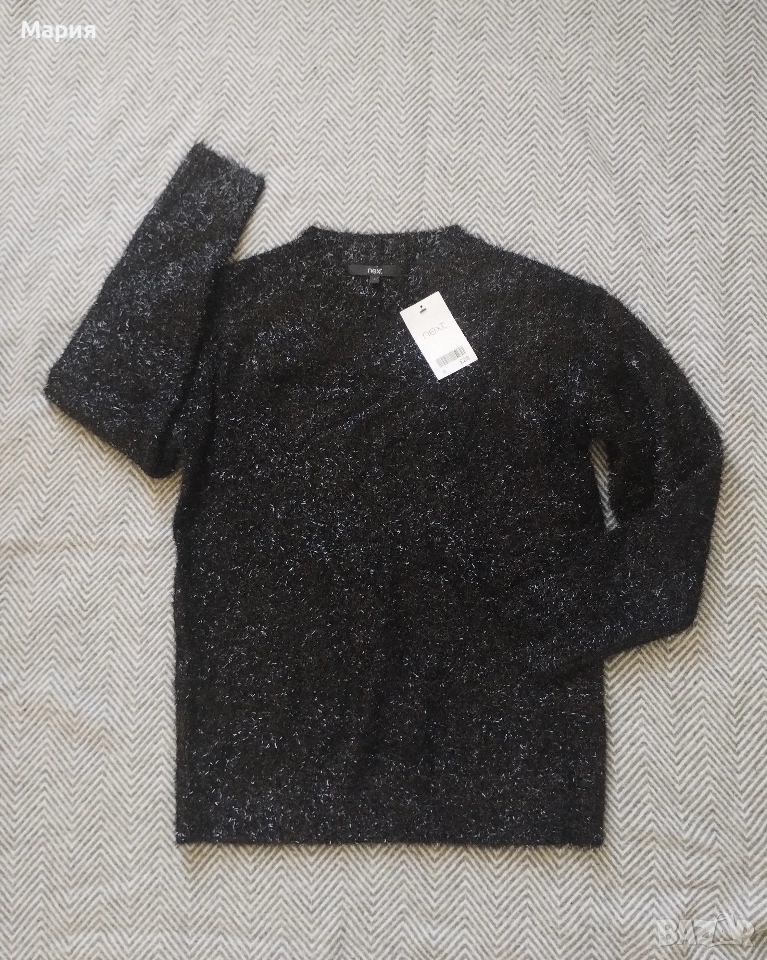 Next плетиво с лъскава нишка размер С, снимка 1