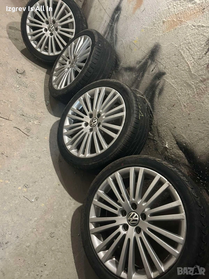 Джанти с летни гуми на VW 235/40/18, снимка 1