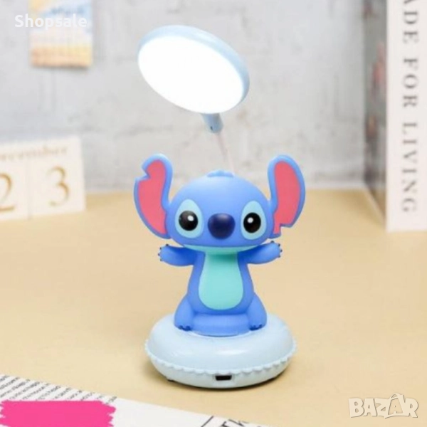 Настолна LED 3D лампа Stitch , снимка 1