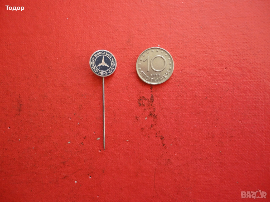 Старинна значка Mercedes Benz 3, снимка 1