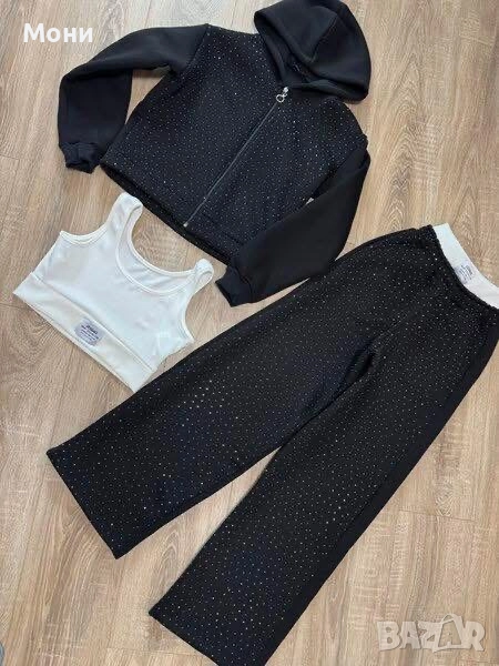 Дамски комплекти три части  Памук  С м л  65 лв , снимка 1