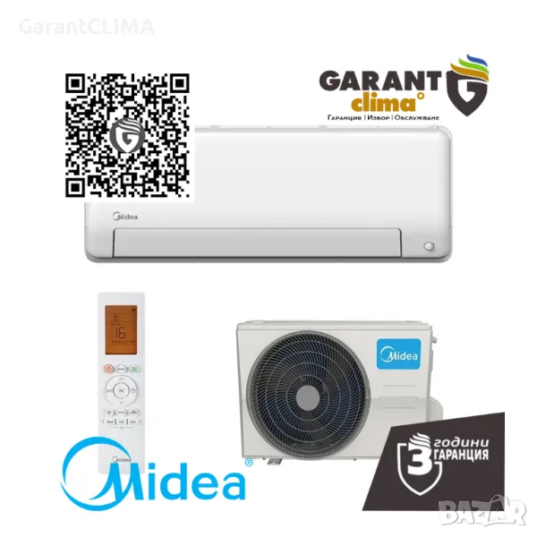 Midea Nordic MSEPDU-24HRFN8-IE, снимка 1