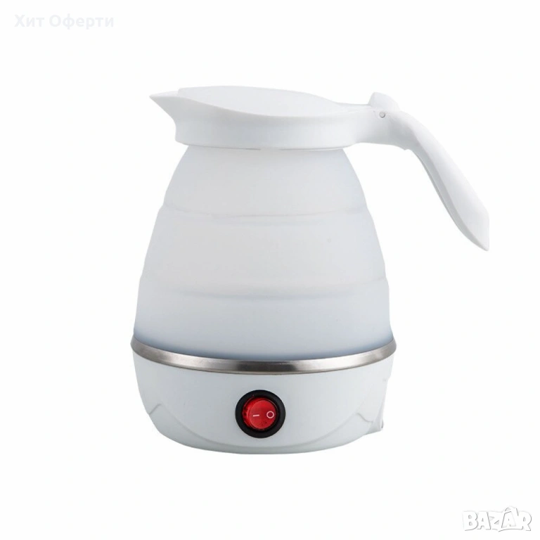 Сгъваема електрическа кана за пътуване., снимка 1