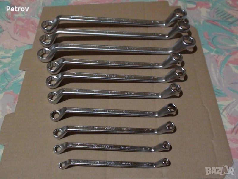 HEYCO No.475 - MADE IN GERMANY - ORIGINAL HEYCO - ЧИСТО НОВ PROFI Комплект 10 броя Звездогаечен Ключ, снимка 1