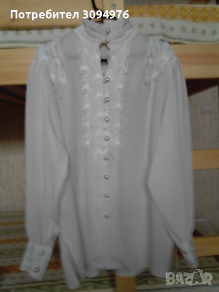 Страхотна бяла блузка , снимка 1