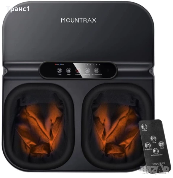 Професионален Шиацу масжор с въздушна компресия и топлина , снимка 1