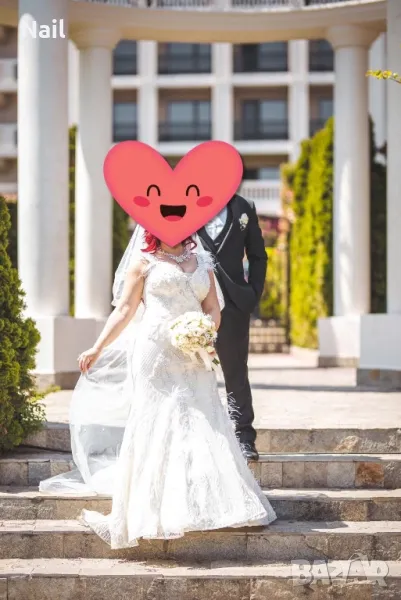 Рокля официална сватбена булчинска бална, снимка 1