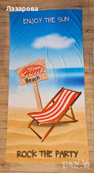 Плажни кърпи: Coca Cola, Happy, Donut, снимка 1