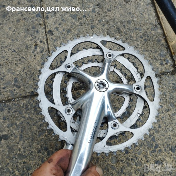 Шосеен курбел за велосипед колело Shimano ultegra fc 6503, снимка 1