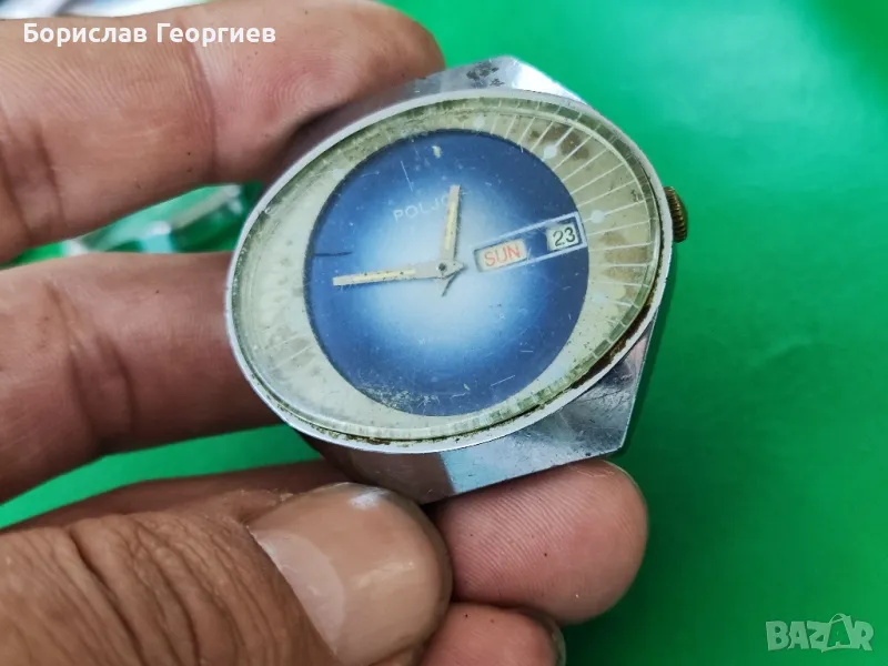 Механичен часовник poljot стадион, снимка 1