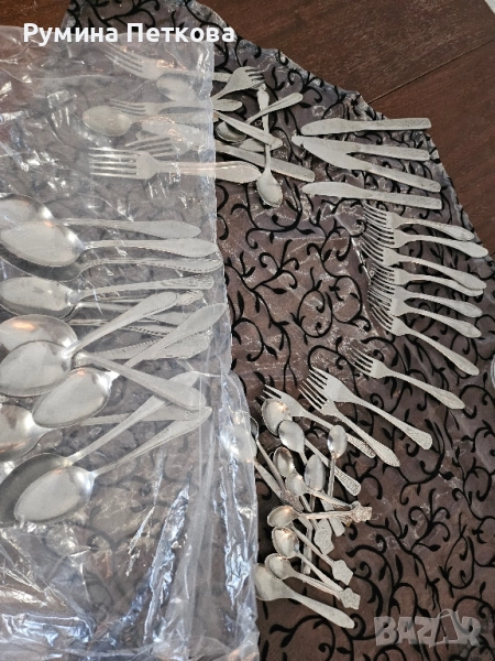 Прибори Сребърно покритие. Щампа, снимка 1