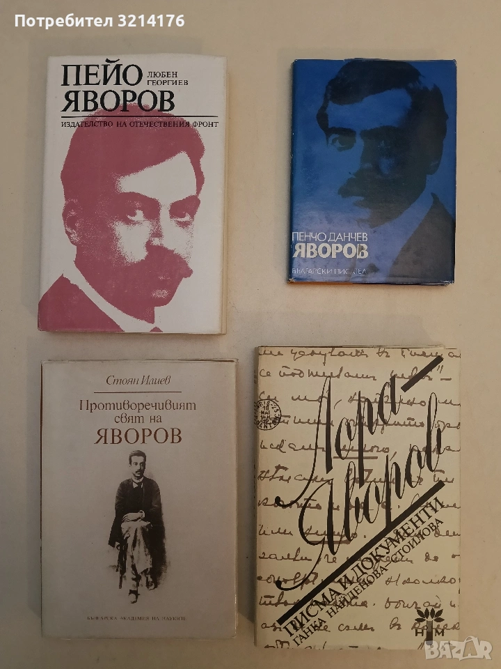 Лора - Яворов. Писма и документи - Ганка Найденова-Стоилова (Отлично състояние), снимка 1