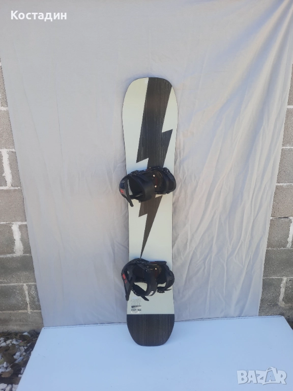 Сноуборд 154см. BURTON CUSTOM EXPERIENCE WIDE  CAMBER с автомати , снимка 1