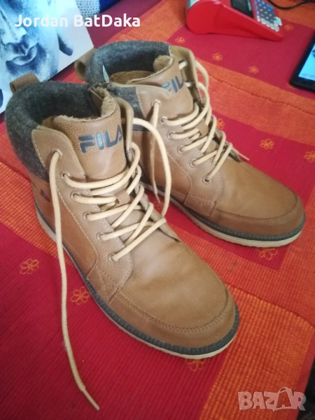 Дамски боти кец FILA 38#, снимка 1