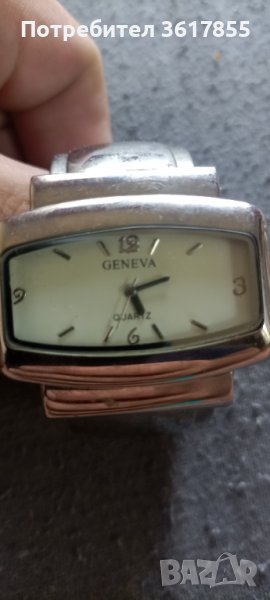 GENEVA дамски кварцов часовник гривна Japan , снимка 1