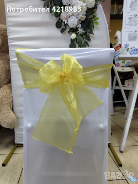 Чисто нови панделки - златисто жълти, снимка 1