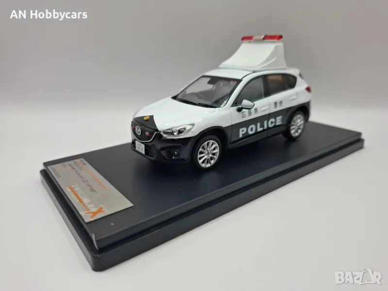 Mazda CX-5 RHD Japanese Police with LED roof sign 1:43 PremiumX, снимка 1