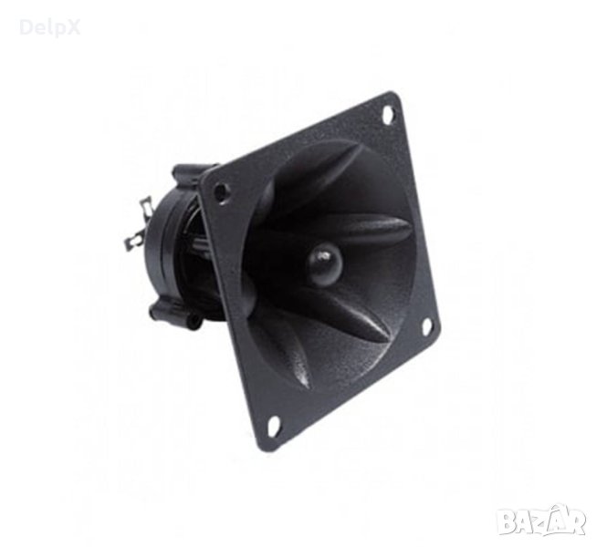 Високочестотен говорител F32/HL307, пиезо, пищялка, 300W, 4Ohm, 8Ohm, 85x85mm, снимка 1