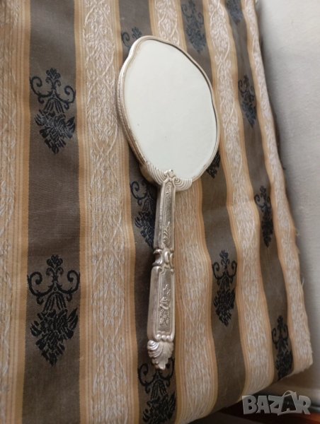 Ръчно дамско огледало арт деко, снимка 1