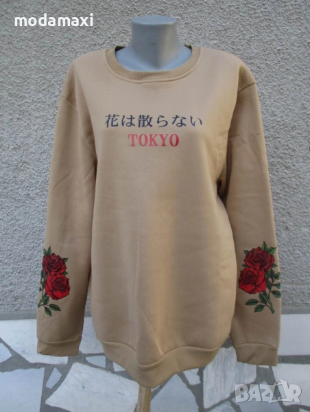 3XL Нова  блуза Shein с рози , снимка 1