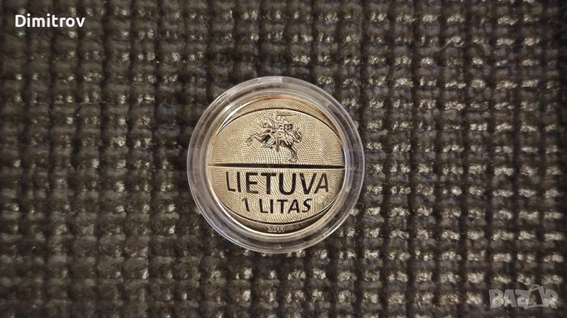 Възпоменателна монета 1 лит/литас (Литва, 2011), снимка 1