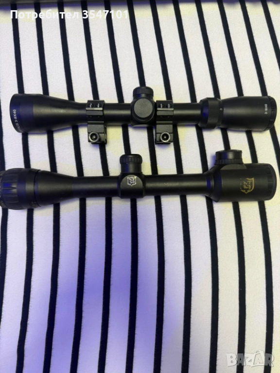 Продавам две оптики niko stirlling air king 4x32 и Victoptics 3-9x40 opls20, снимка 1