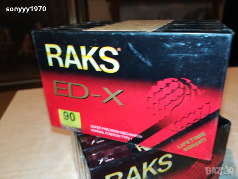 raks 10 касети за 150лв 1110211534, снимка 1