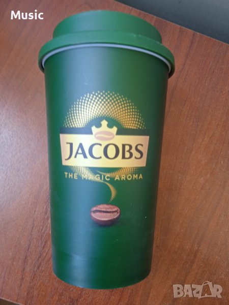 ✅ Jacobs голяма термочаша / термо чаша за кафе, капучино, чай или др., снимка 1