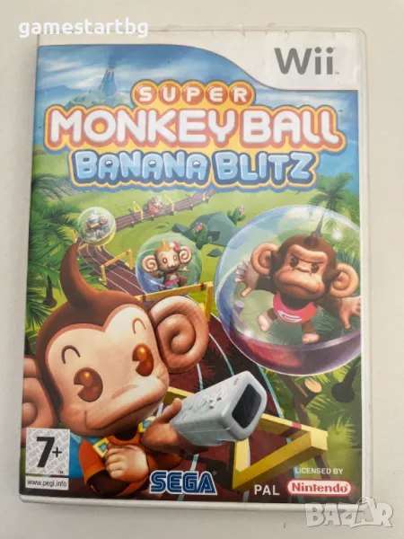 Super Monkey Ball: Banana Blitz за Wii, снимка 1