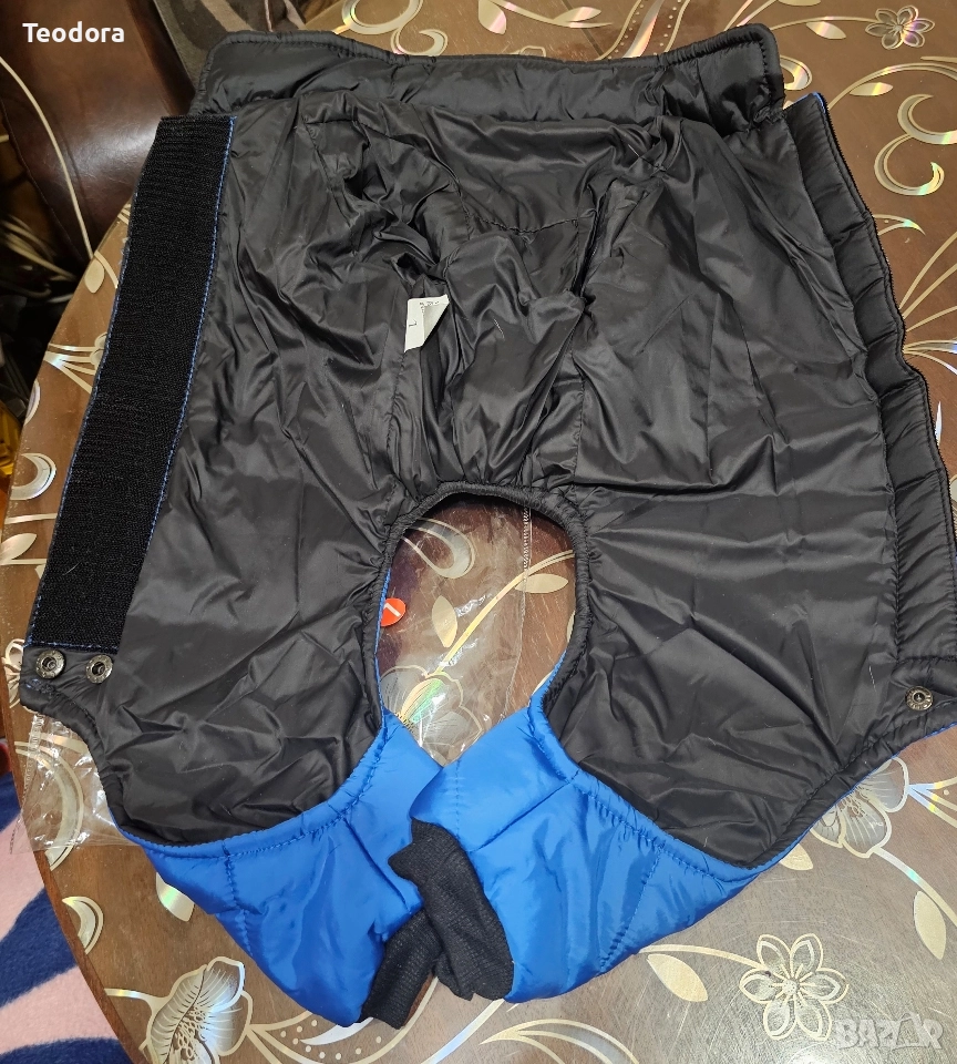 дебели зимни якенца за дребна порода кученце, снимка 1