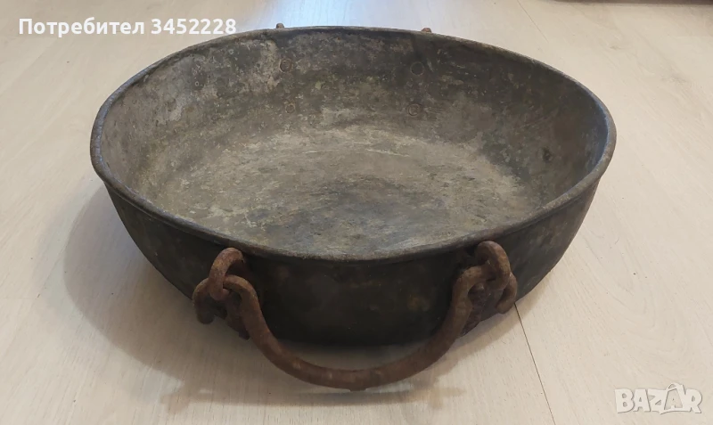 тава медна ретро голяма за ценители , снимка 1