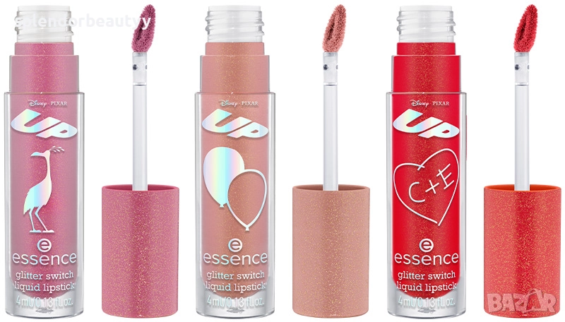 Червило Essence Disney Pixar Up Glitter, Kiko Milano Holiday Wonderlights Sparkly Matte Червила, снимка 1