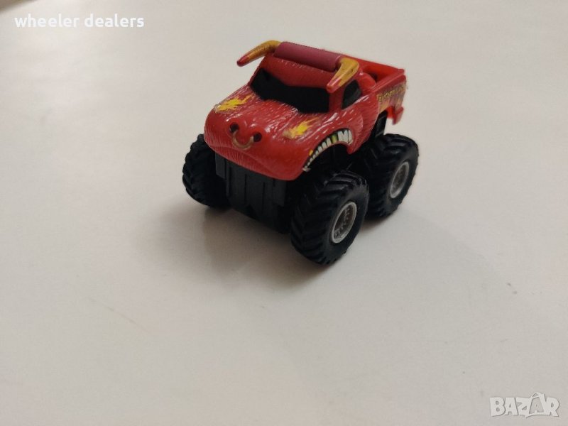 Пластмасова количка Hot Wheels Mini Monster Truck, снимка 1