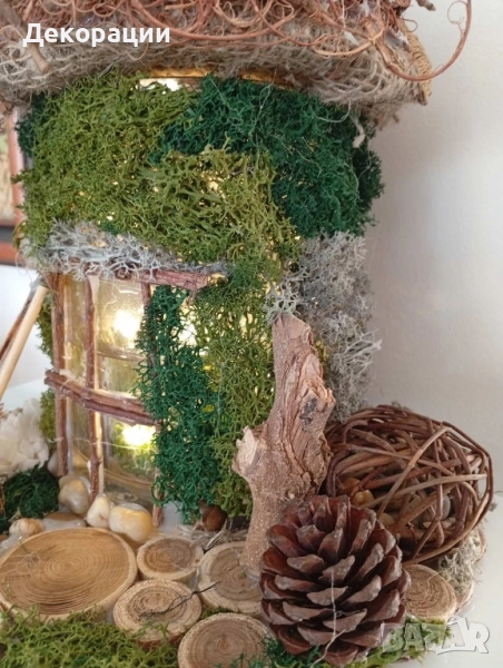 нова светеща горска къщичка , снимка 1