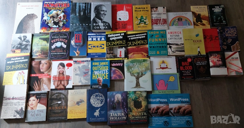 Книги на английски - комикси, романи, хумор, young adult, мемоари, снимка 1