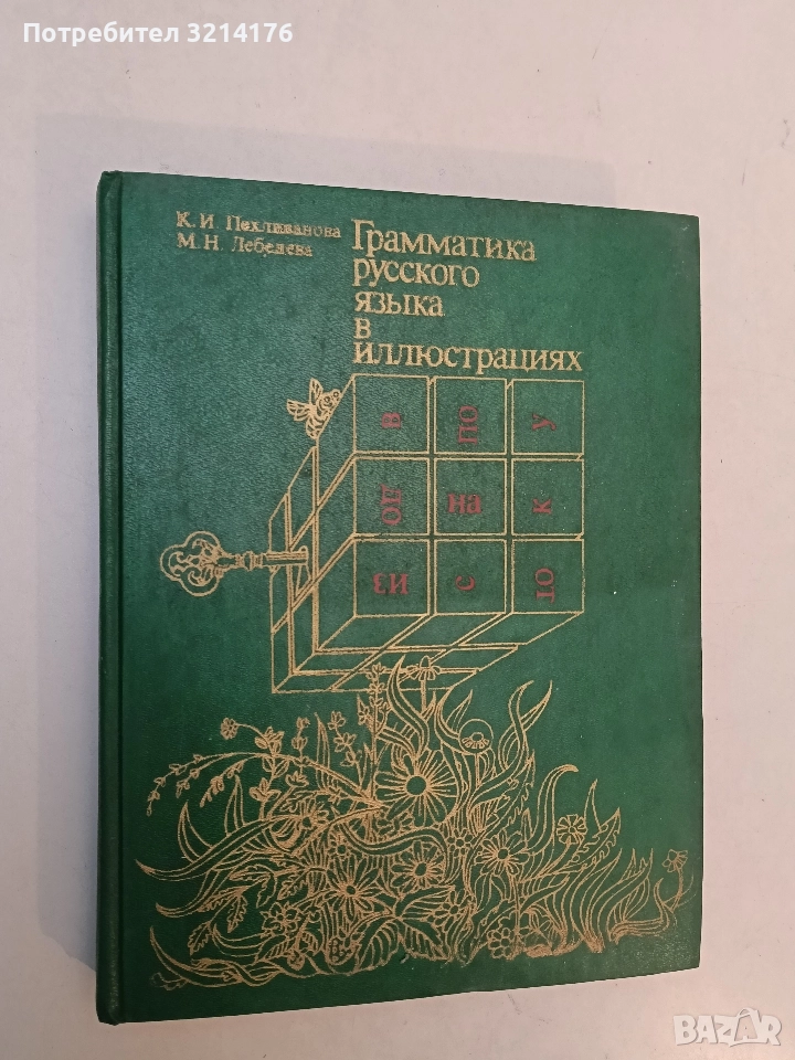 Грамматика русского языка в иллюстрациях - К. И. Пехливанова, М. Н. Лебедева, снимка 1