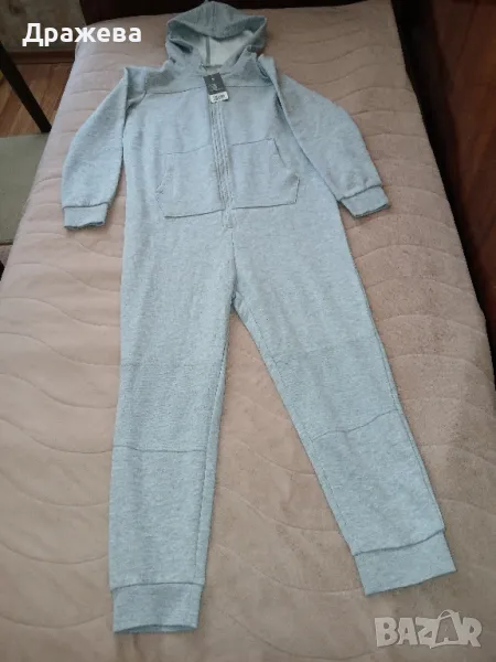 Детски гащеризон, памук 134/140- ново с етикет, снимка 1